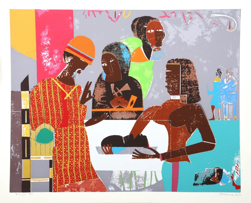 Screenprint Bearden - Salome