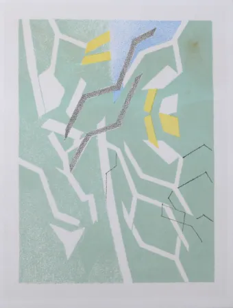 Lithograph Beaudin - Carte de voeux