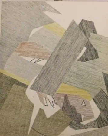 Engraving Beaudin - Eau- forte pour le texte Les Paysans