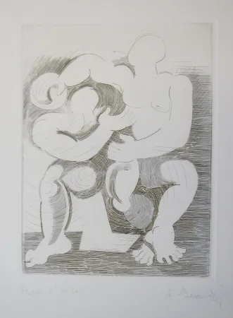 Etching Beaudin - Le Jongleur 3