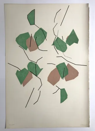 Lithograph Beaudin - Sans titre