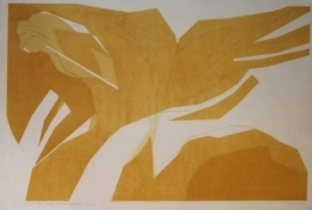 Lithograph Beaudin - Sans titre