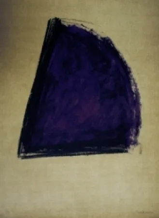 Lithograph Bechtold - Barcelona