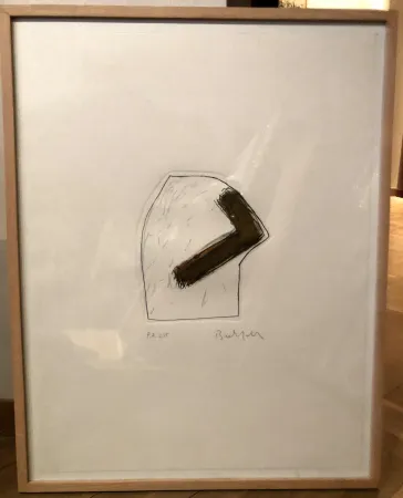 Etching Bechtold - Brown