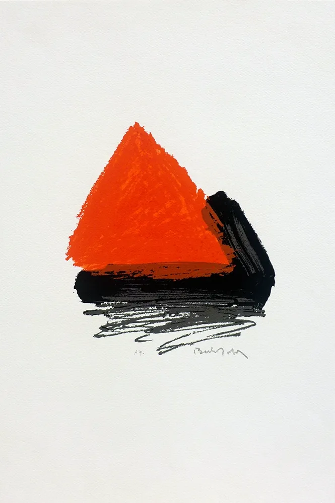 Screenprint Bechtold - Pirámide 1