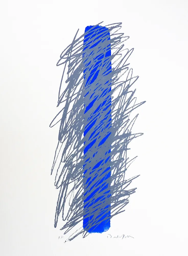 Screenprint Bechtold - Señas en el espacio