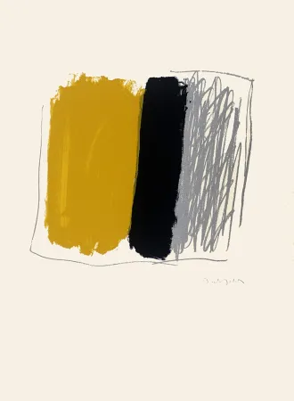 Screenprint Bechtold - Superficie y espacio 1