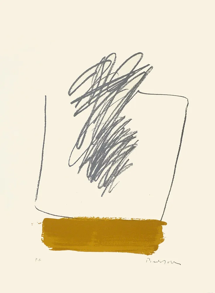 Screenprint Bechtold - Superficie y espacio 2