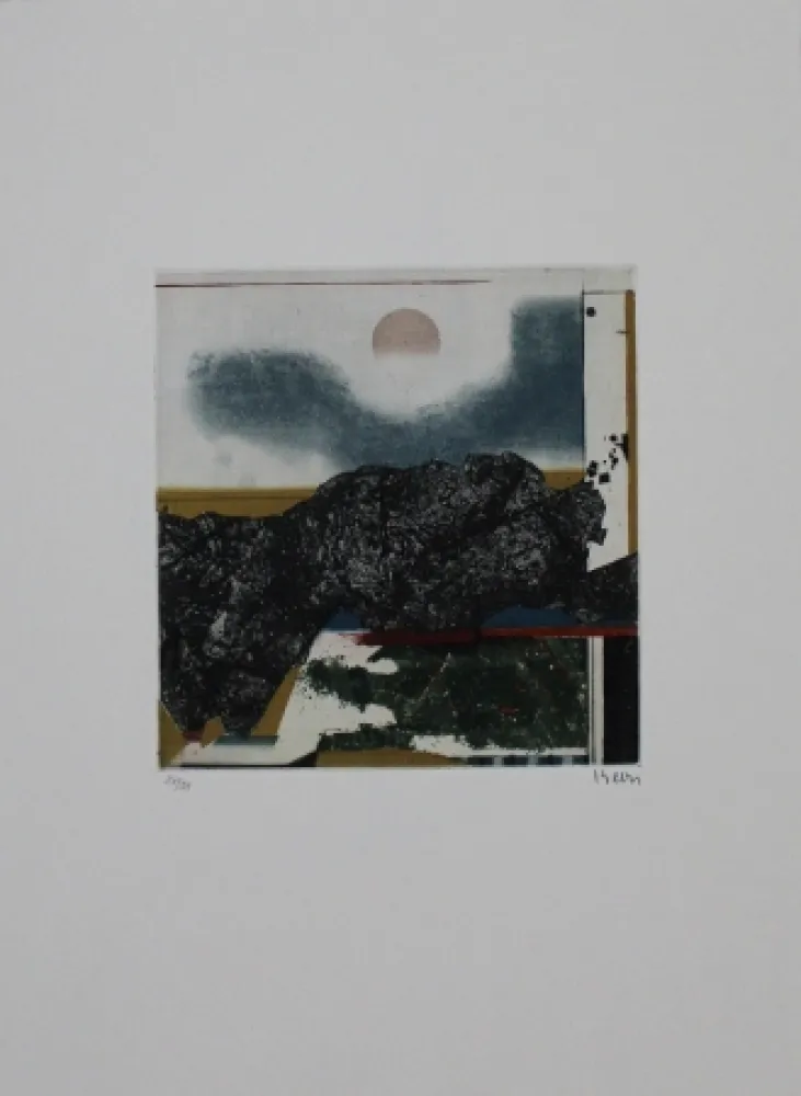 Etching And Aquatint Beeri - Les forces