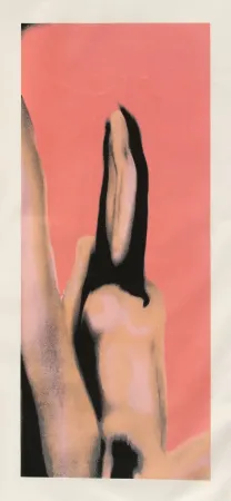 Screenprint Bell - Nude 1