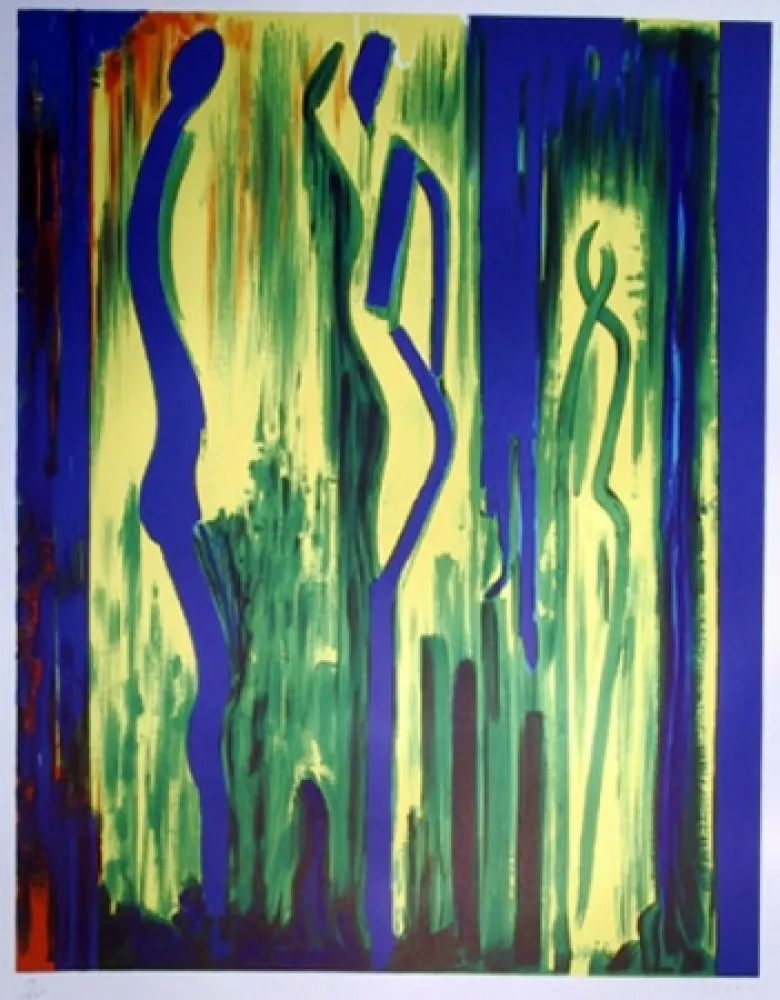 Lithograph Bellegarde - Apie