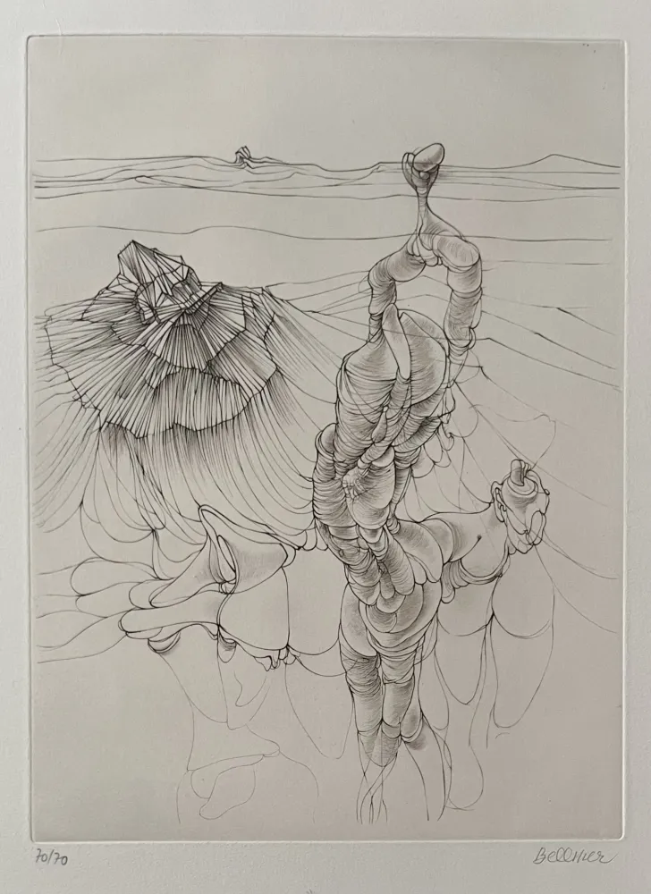 Etching And Aquatint Bellmer - Analogies 3, 1971