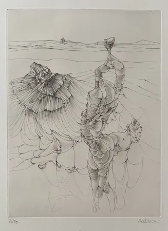 Etching And Aquatint Bellmer - Analogies 3, 1971