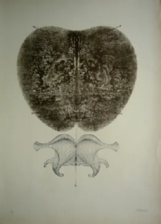 Lithograph Bellmer - Bottines