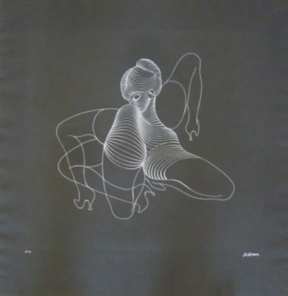 Etching Bellmer - Céphalopode double