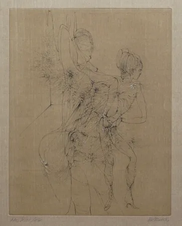 Drypoint Bellmer - Hermaphrodite