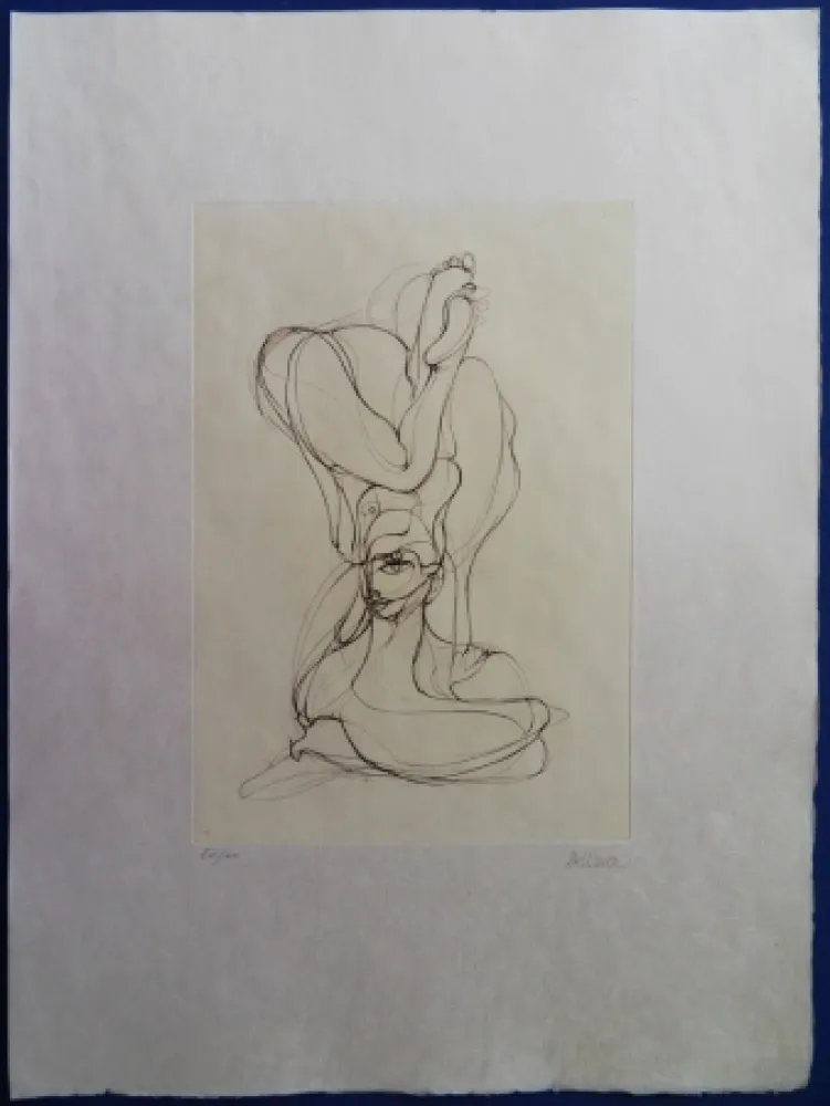 Etching Bellmer - JE : tel est le nom