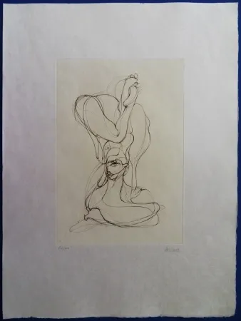 Etching Bellmer - JE : tel est le nom