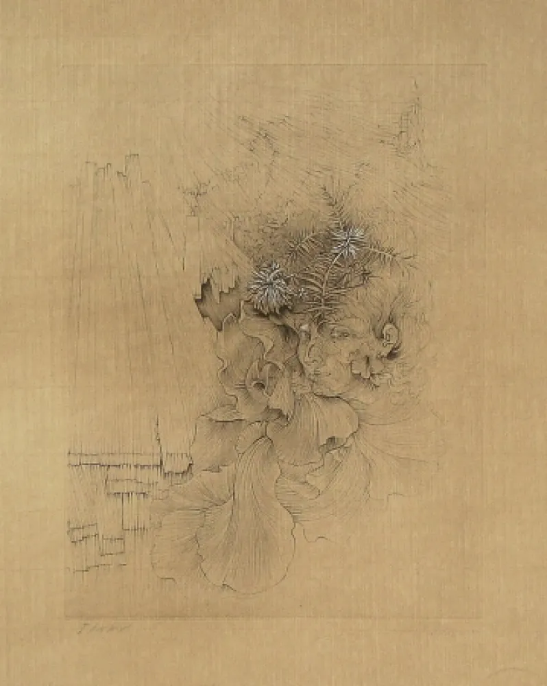 Etching Bellmer - La Danseuse