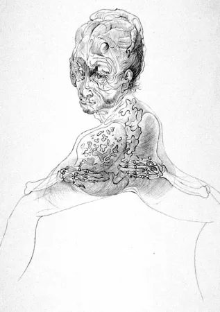 Lithograph Bellmer - La morte