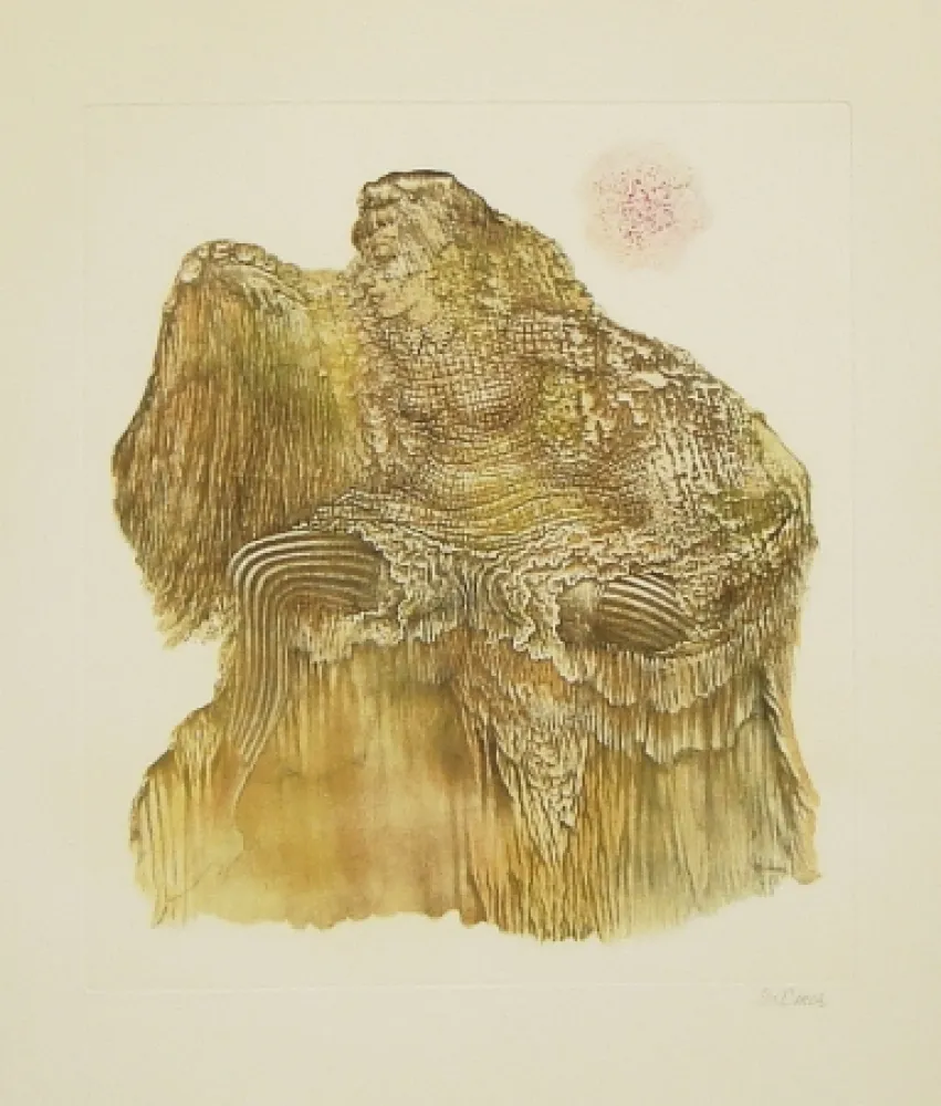 Etching Bellmer - La Pauvre Ann