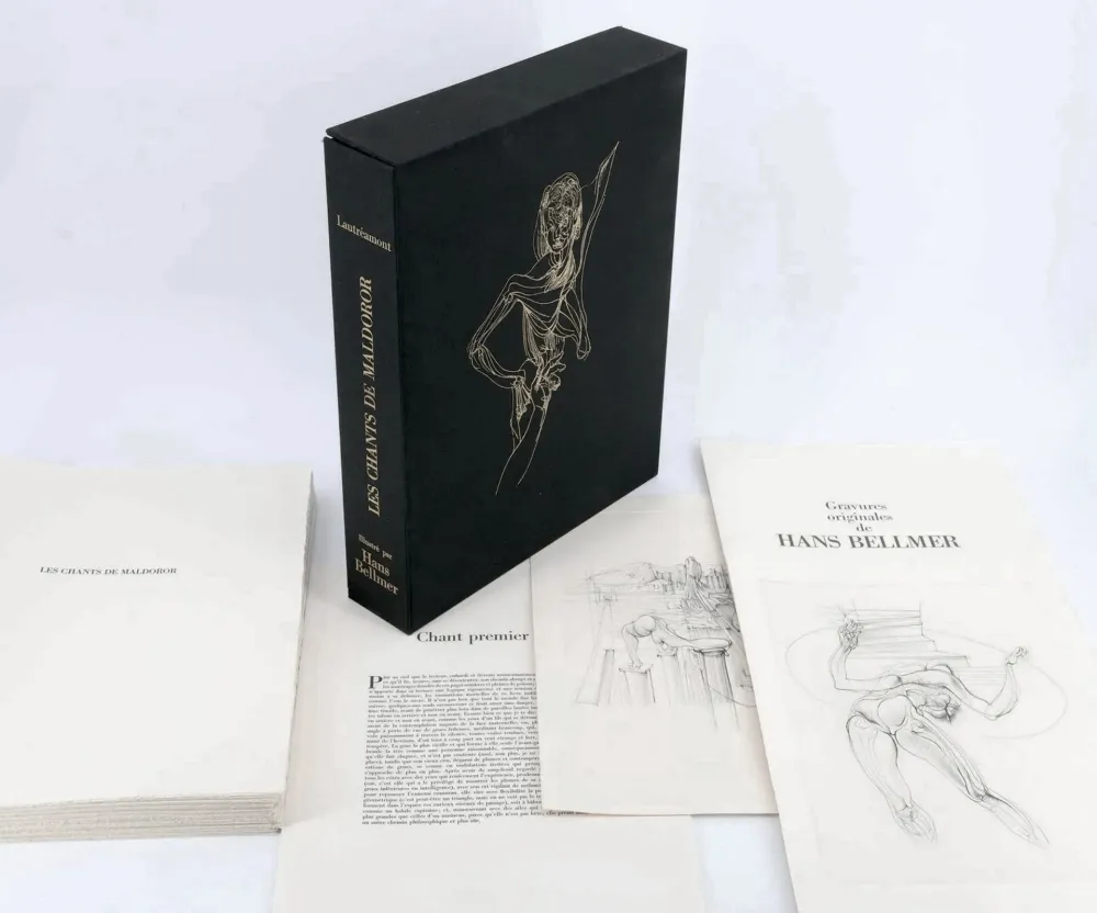 Illustrated Book Bellmer - Lautréamont. LES CHANTS DE MALDOROR. Eaux-fortes originales de Hans Bellmer (1971)
