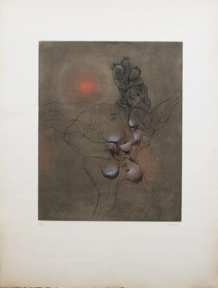 Etching And Aquatint Bellmer - Le bon sens