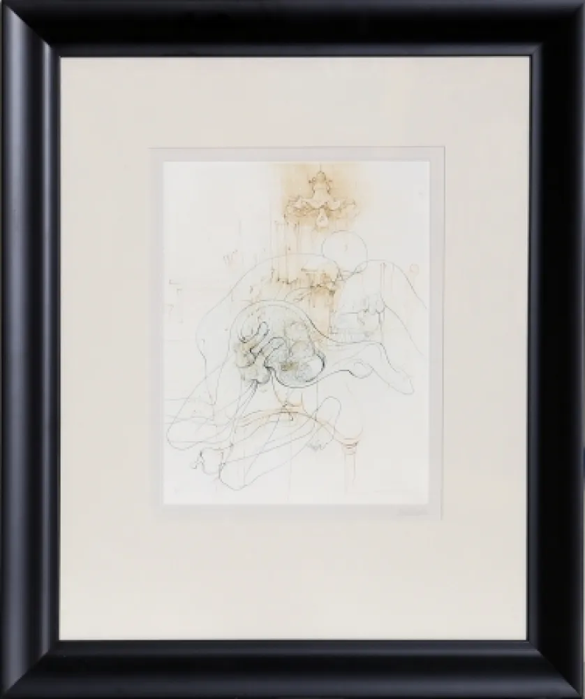 Etching Bellmer - Les Crimes de l'Amour