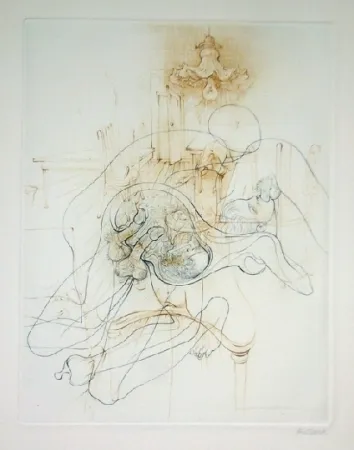 Etching And Aquatint Bellmer - Les crimes de l'amour