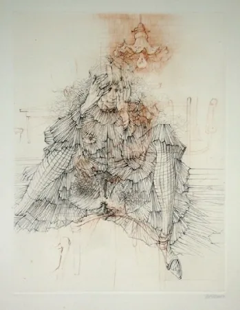 Etching And Aquatint Bellmer - Les Infortunes de la vertu