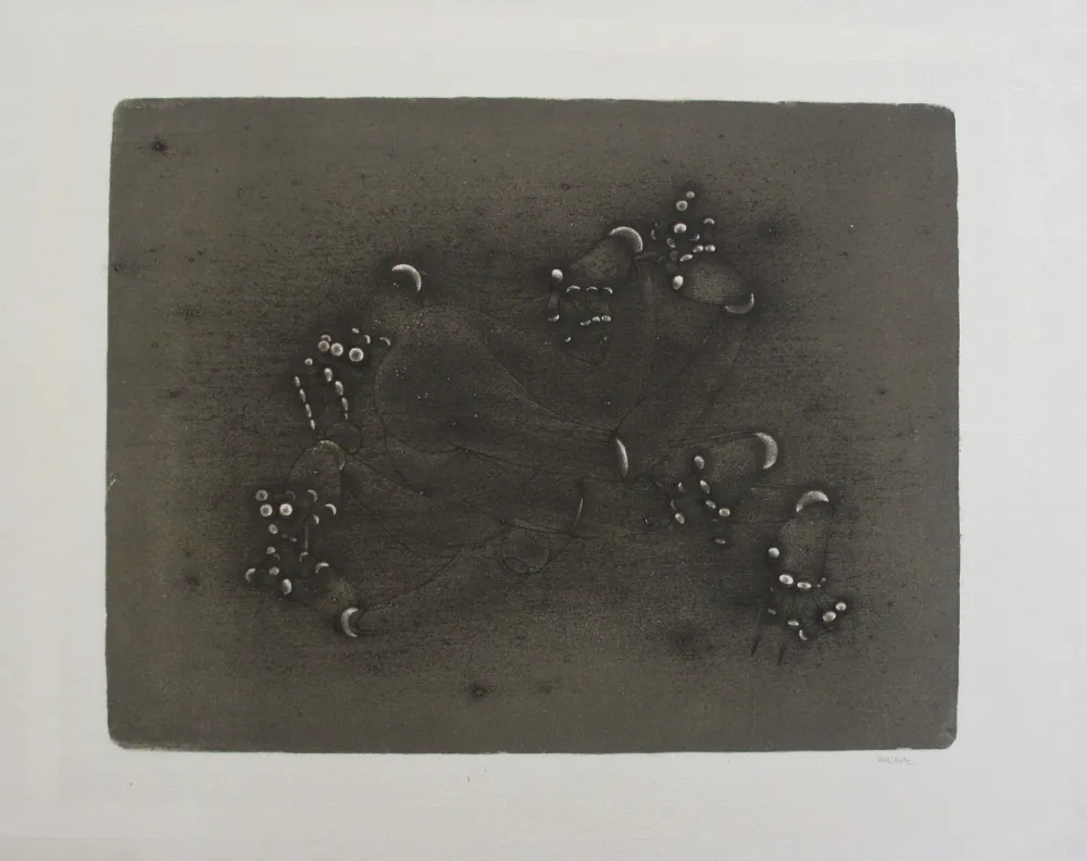 Lithograph Bellmer - Les Mains Articulées