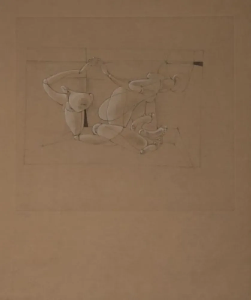 Etching And Aquatint Bellmer - Les Marionettes