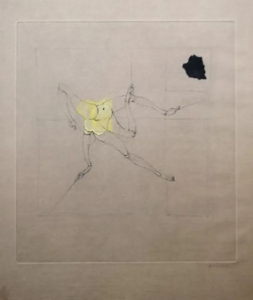 Etching And Aquatint Bellmer - Marionnette 1