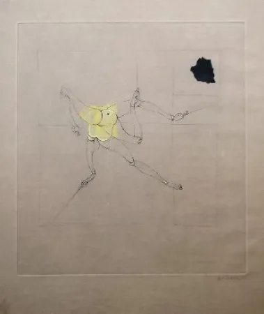 Etching And Aquatint Bellmer - Marionnette 1