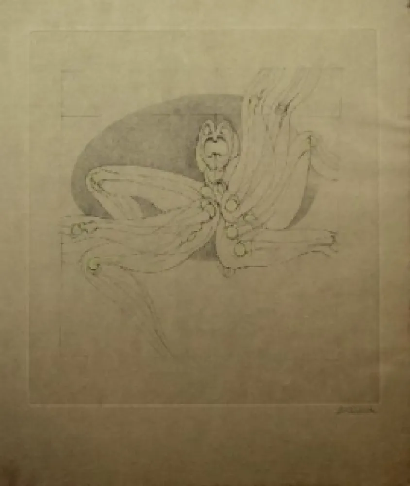 Etching And Aquatint Bellmer - Marionnette 2