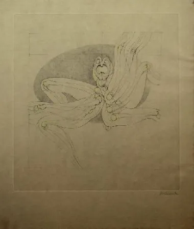 Etching And Aquatint Bellmer - Marionnette 2