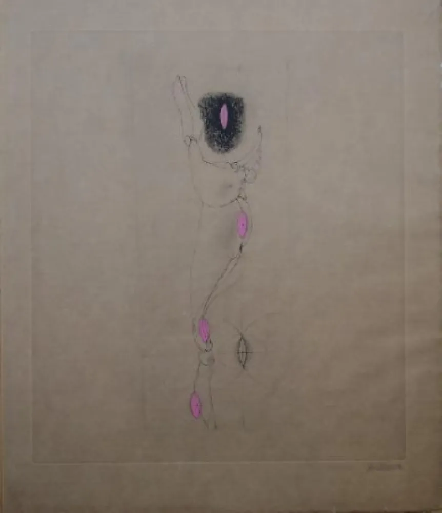 Etching And Aquatint Bellmer - Marionnette 3