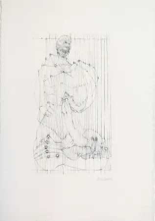 Drypoint Bellmer - Negresse from 