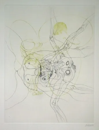 Etching And Aquatint Bellmer - Notes pour la nouvelle Justine