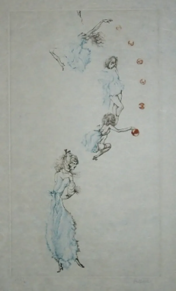 Etching And Aquatint Bellmer - Oeillades ciselées 10
