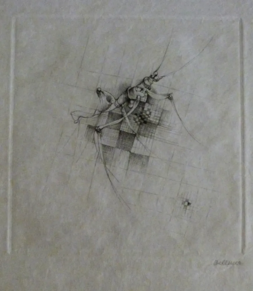 Drypoint Bellmer - Pour Unica Zurn