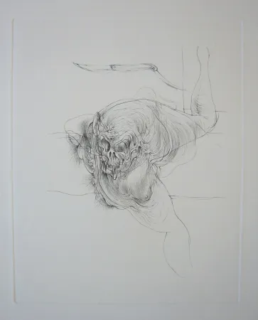 Engraving Bellmer - Sans titre