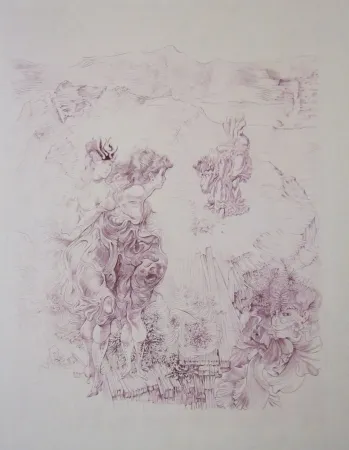 Engraving Bellmer - Sans titre