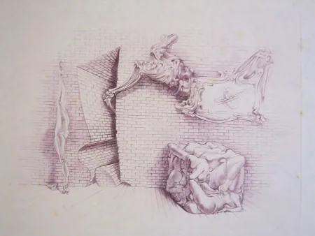 Engraving Bellmer - Sans titre