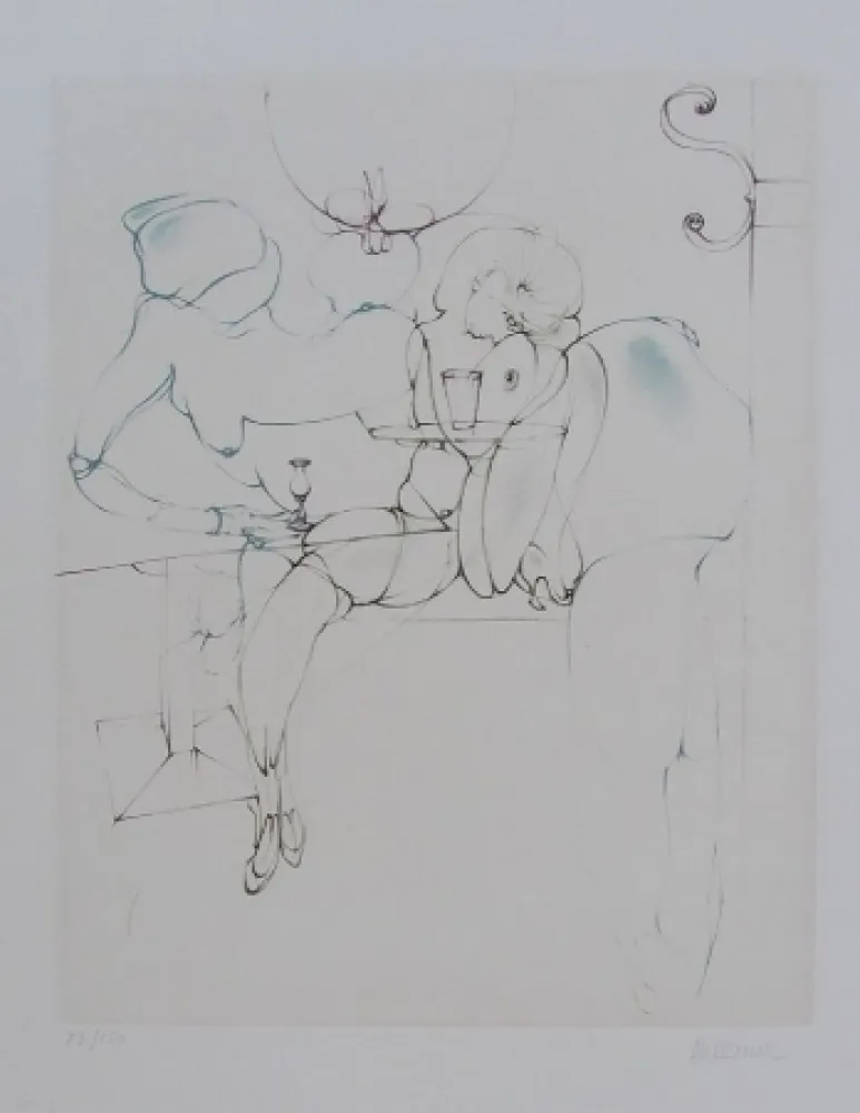 Engraving Bellmer - Senza titolo