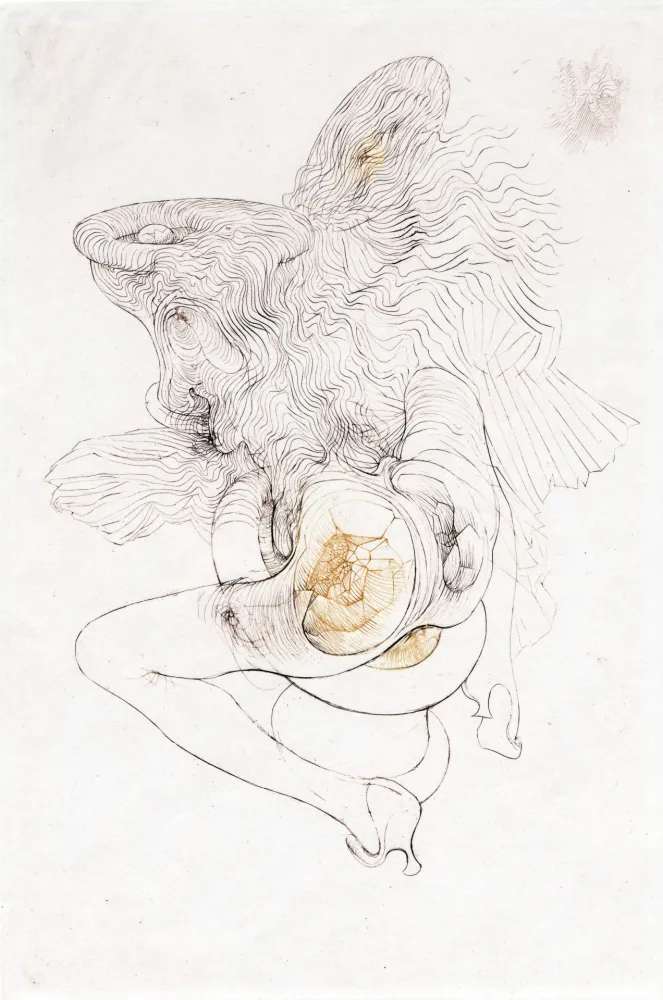 Etching And Aquatint Bellmer - SUITE EN COULEURS DES 6 GRAVURES POUR 