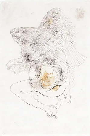 Etching And Aquatint Bellmer - SUITE EN COULEURS DES 6 GRAVURES POUR 