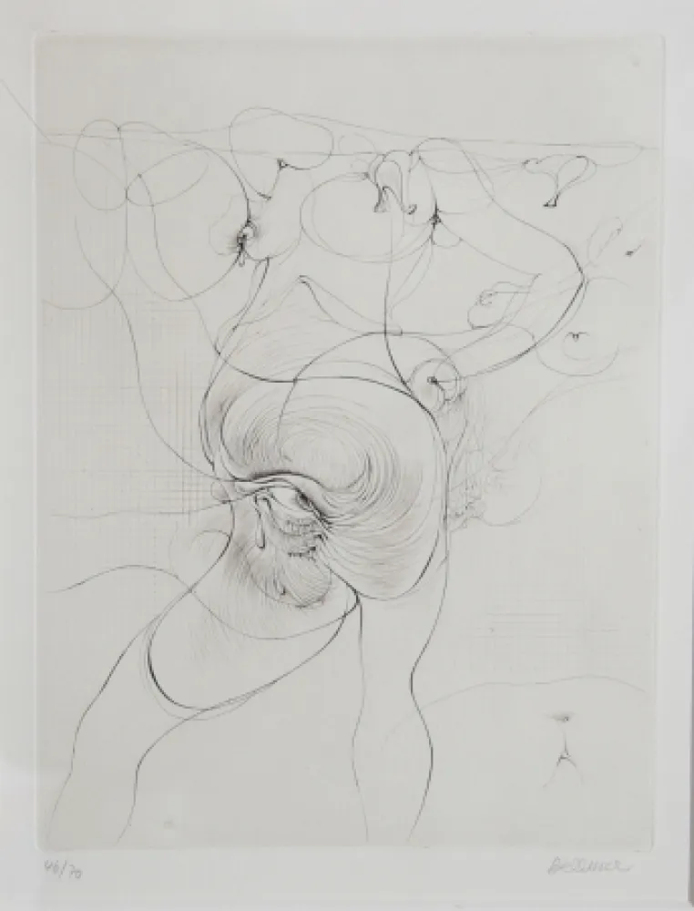 Etching Bellmer - The Body and Eye 