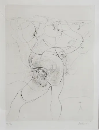 Etching Bellmer - The Body and Eye 
