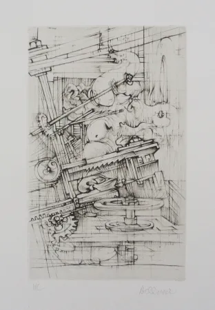 Etching And Aquatint Bellmer - Titre inconnu